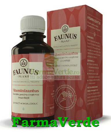 Tinctura Vitaminizantus Vitamine 200 ml Faunus Plant