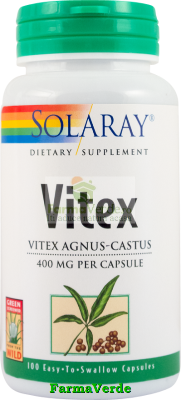 Vitex 400 mg 100Cps (Modulator Hormonal) Nature's Way-Secom