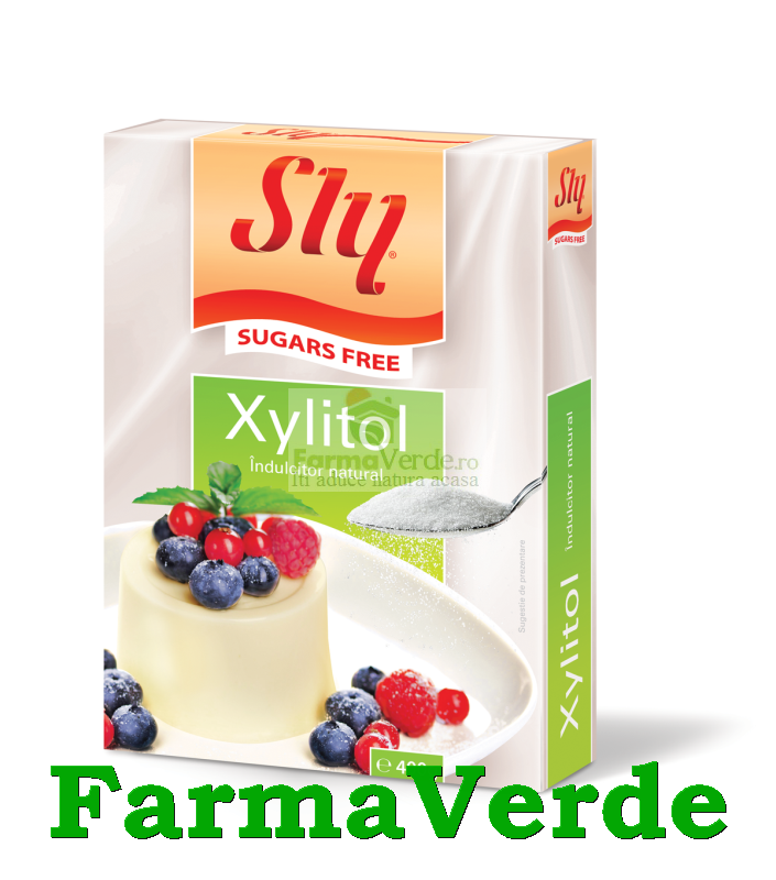 XYLITOL Indulcitor Natural 450 gr Sly Nutritia Diet