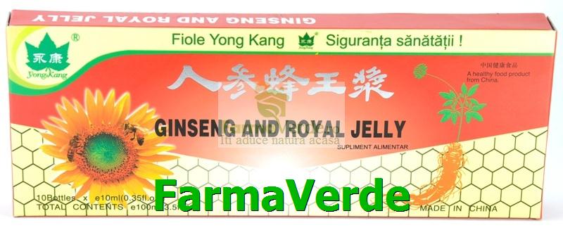 Ginseng Royal Jelly 10 fiole YongKang