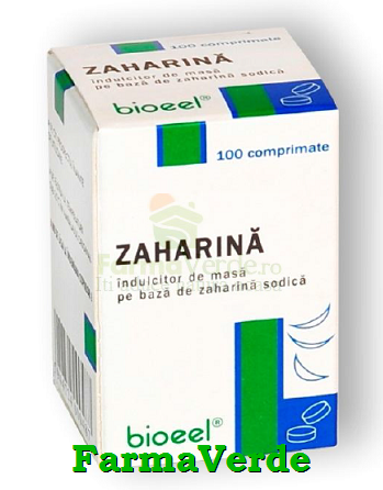 Zaharina 19 mg 100 comprimate Bioeel