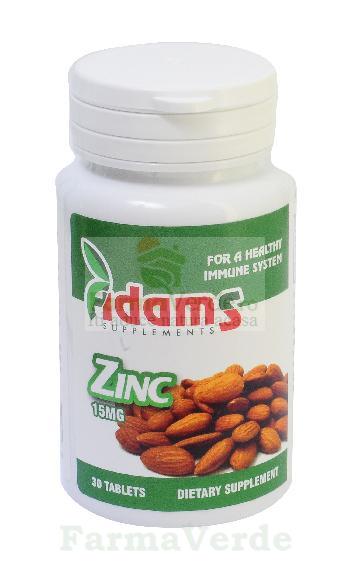 ZINC 15 mg 90 comprimate Adams Vision