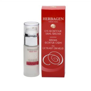 Crema contur ochi cu extract de melc 30 ml Herbagen Genmar