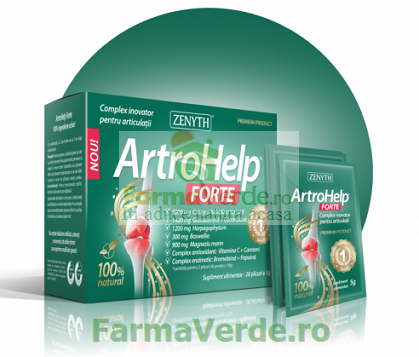 ArtroHelp Forte 14 doze Articulatii Sanatoase! Zenyth Pharmaceuticals