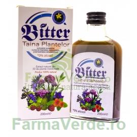 Bitter Taina Plantelor Fara Alcool cu 30 de plante medicinale 200 ml Hypericum Impex Plant
