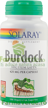 BURDOCK Brusture 425 mg 100 capsule Secom
