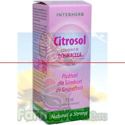 Citrosol Citrosept cu extract de echinaceea 15 ml Casaherba Interherb
