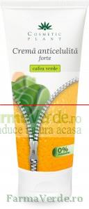 Crema anticelulita Forte cu extract de cafea verde 200 ml Cosmetic Plant