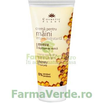 Crema hidratanta maini cu miere si laptisor de matca 100 ml Cosmetic Plant