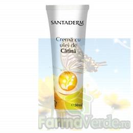 Crema cu ulei de catina Santaderm 50 ml Vitalia Pharma