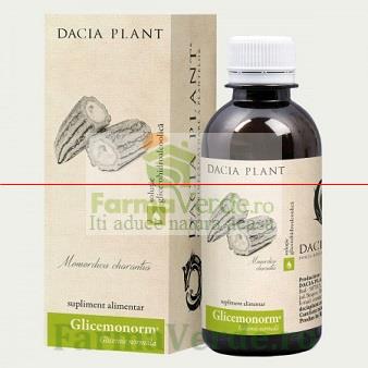 Glicemonorm 200 ml Reglator al Glicemiei Remediu DaciaPlant