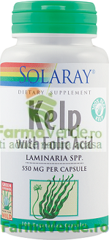 KELP 550 mg 100 capsule vegetale Solaray Secom