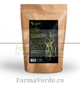 Kelp Varec Pulbere 100% Naturala 125 gr Niavis