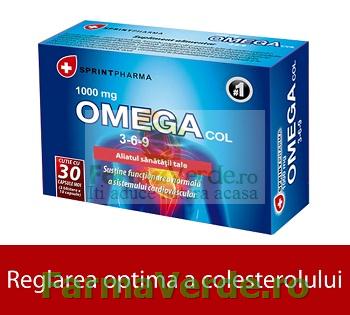 Omegacol 1000 mg 3-6-9 Colesterol 30 capsule Sprint Pharma