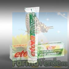 PlantActiv Pasta de dinti pentru dinti sensibili 75 ml Etera Cosmetice