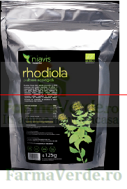 Rhodiola Pulbere Ecologica/Bio 125 gr Niavis