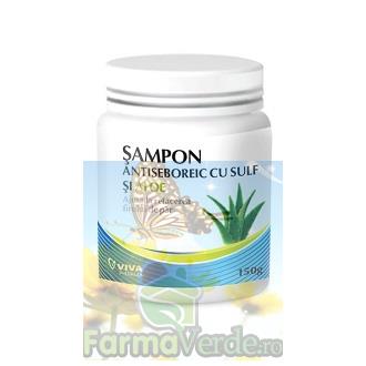 Sampon antiseboreic cu sulf 175 gr Vitalia Pharma