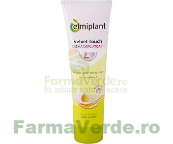 Velvet Touch Crema Depilatoare Pentru Piele Normala cu Ulei de Argan 150 ml Elmiplant