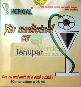 Vin medicinal cu Ienupar 10 monodoze x 50 ml Hofigal