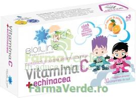Vitamina C cu echinacea pentru copii 30 comprimate de supt ACHelcor