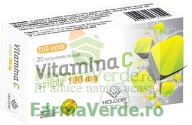 Vitamina C Simpla 180 mg 20 comprimate ACHelcor