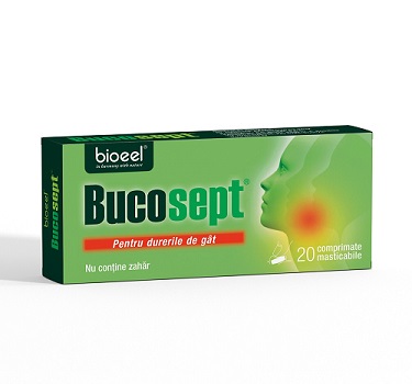 Bucosept Gat Relaxant 20 comprimate Bioeel