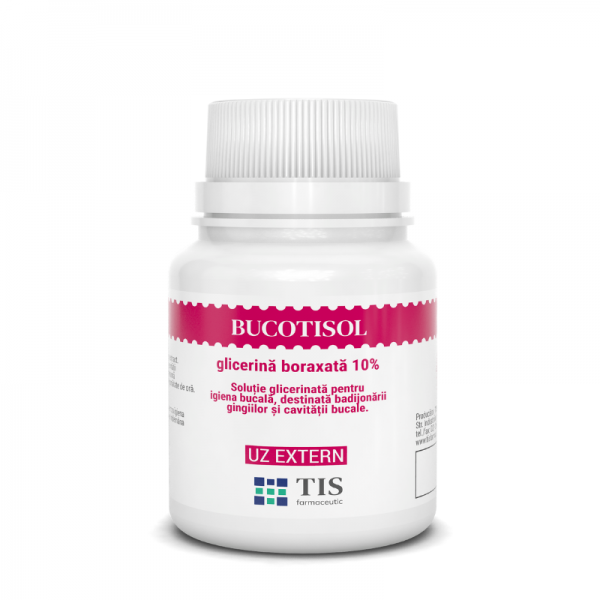 BUCOTISOL glicerina boraxata 10% 25 ml TIS Farmaceutic