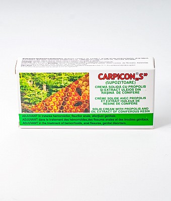 Carpicon S Crema Solida Supozitoare 1,5gr ElzinPlant
