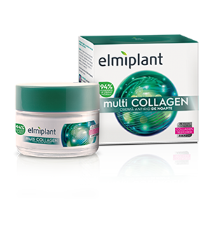 Crema antirid de noapte Multi Collagen 50 ml Elmiplant