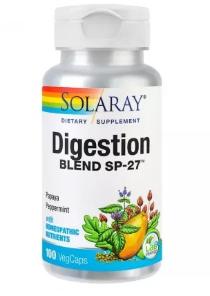 Digestion Blend Digestie 100 capsule Solaray Secom