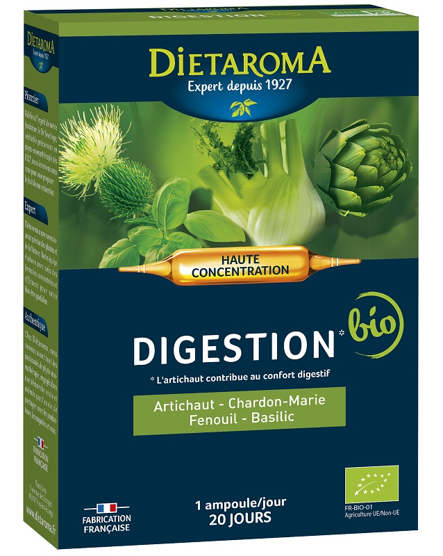 Digestie BIO Digestion 20 fiole Afectiuni Digestive Dietaroma France