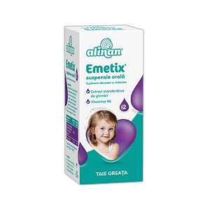 Alinan Emetix Picaturi Copii cu Indulcitor 20 ml Fiterman Pharma