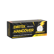 Emetix Hangover Energy 10 comprimate Fiterman Pharma