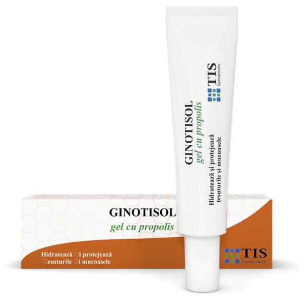 GINOTISOL gel vaginal cu propolis 40 ml Tis Farmaceutic