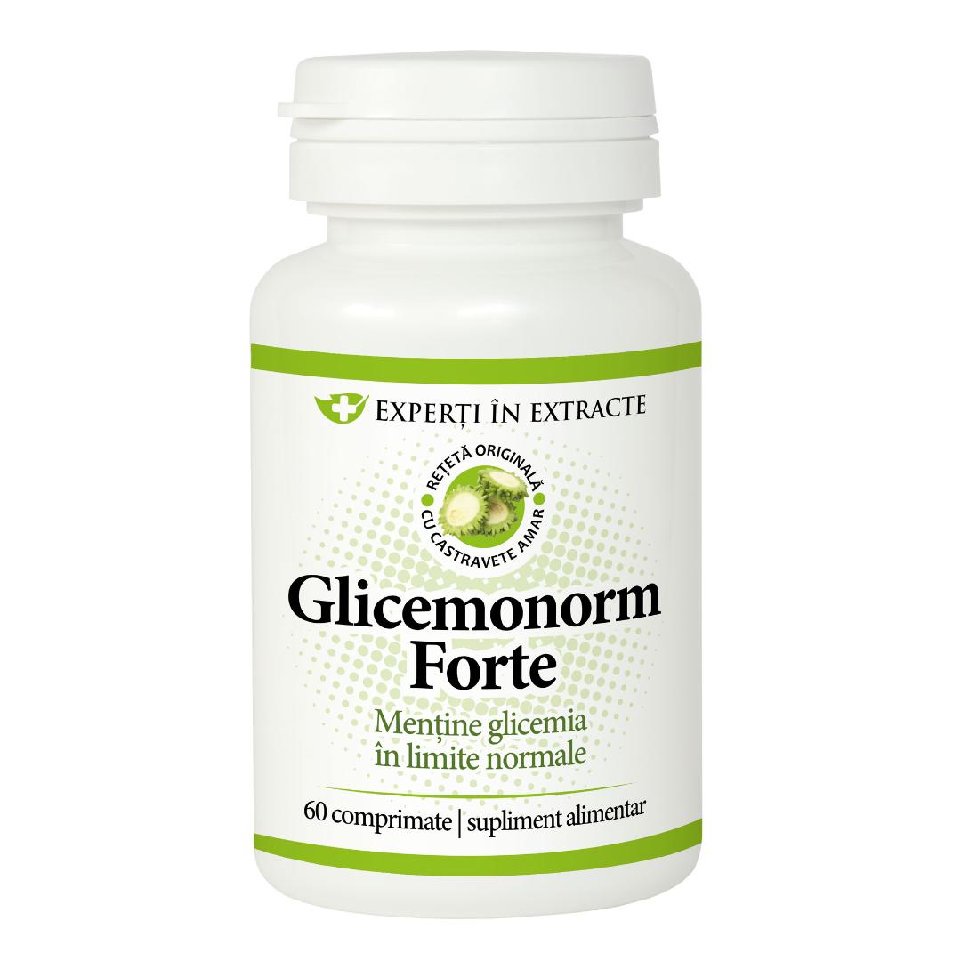 Glicemonorm Forte Glicemie Normala 60 comprimate DaciaPlant