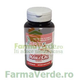 Krill Oil 500 mg 30 capsule Adams Supplements