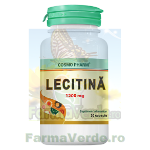 Lecitina Soia 1200 mg 30 capsule Cosmopharm