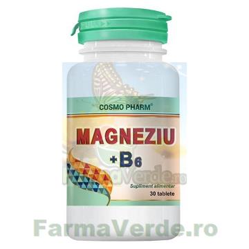Magneziu + B6 30 tablete Cosmopharm