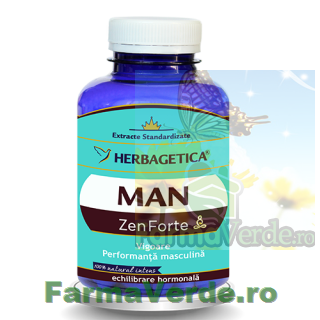 Man Zen Forte O viata sexuala mai buna120 capsule Herbagetica