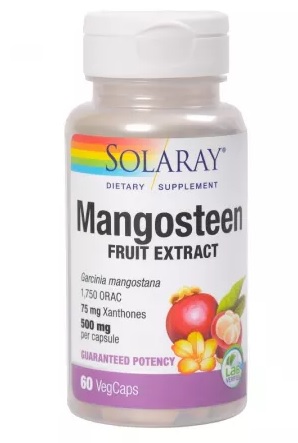 MANGOSTEEN 500 mg 60 capsule vegetale Secom Solaray