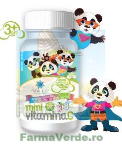Mini Vitamina C Copii 100 mg Ursuleti indulciti natural 30 comprimate de supt ACHelcor Bioline