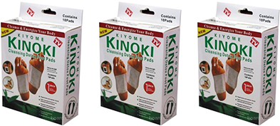 Kinoki plasturi detoxifiere pentru talpi 10buc set NaturaliaDiet