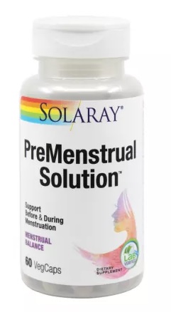 Premenstrual Solution 60 Capsule Solaray Secom