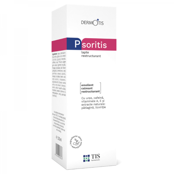 PsoriTIS Lapte restructurant 100 ml TIS Farmaceutic