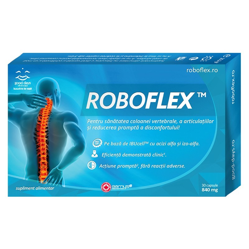 Roboflex Sanatatea Articulatiilor! 10 capsule Good Days Therapy