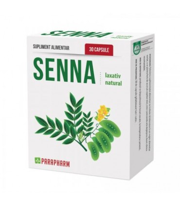 Senna - laxativ natural 30 cps Quantum Pharm