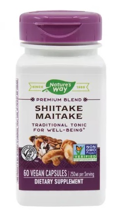 Shiitake-Maitake 60Cps (Ciuperci Chinezesti) Antitumoral Secom