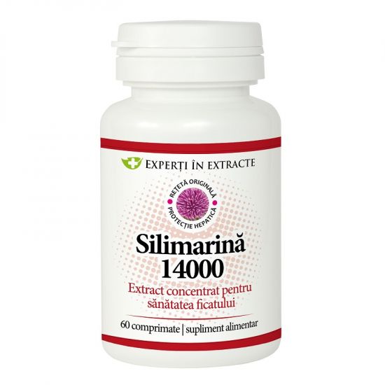Silimarina 14000 60 comprimate DaciaPlant