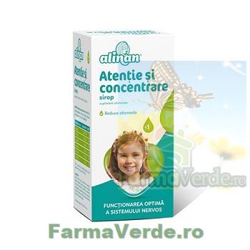 Alinan Sirop Atentie si concentrare 150 ml Fiterman Pharma