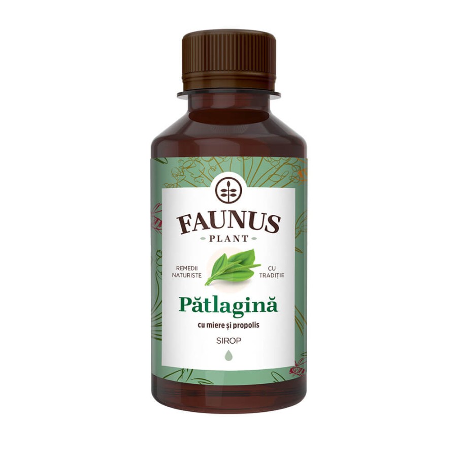 Sirop de Patlagina 200 ml Faunus Plant
